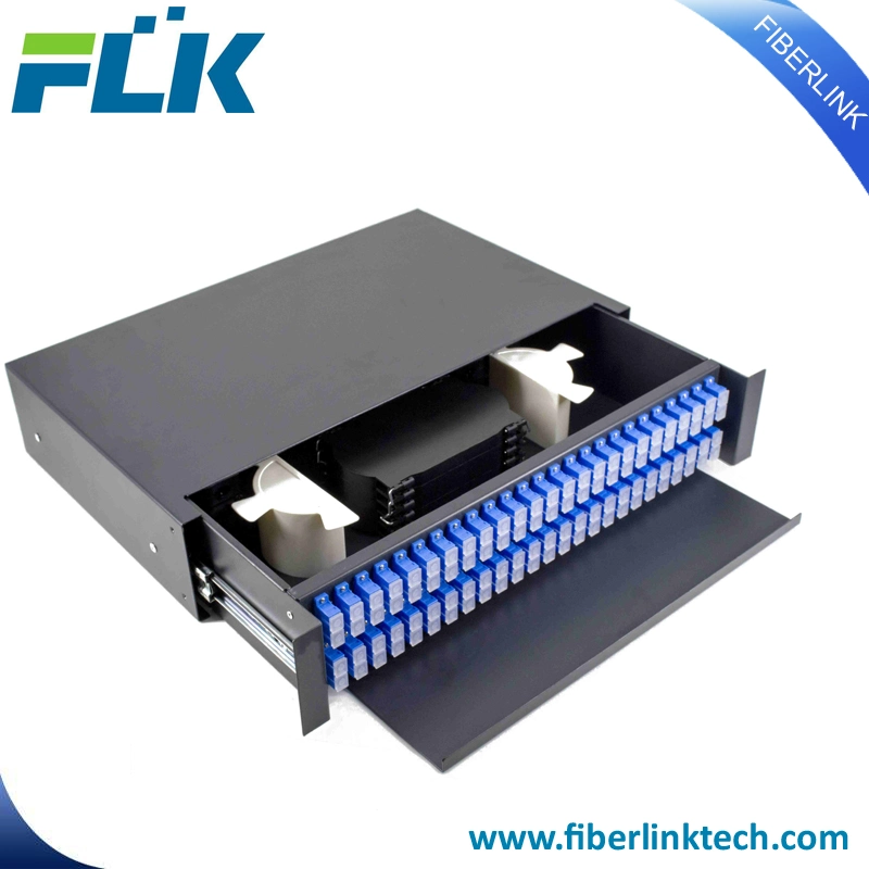 Wholesale/Supplier 1u 19 Inch 24 Port Rack Mount Fiber Optic Patch Panel