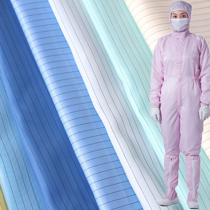 Wicking Medical Hospital Uniform Fabric Agion 50times Washing 99 Antimicrobial Polyester Rayon Spandex 4 Way Stretch Woven Scrubs Fabric Triblend Uniform