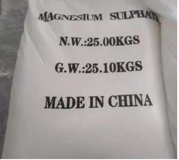 Salt Agriculture Grade Industry Grade Magnesium Sulfate Heptahydrate