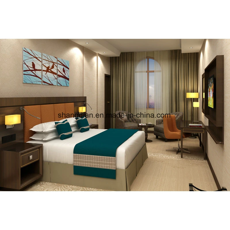 إثيوبيا 5 نجوم Wyndham Hotel أثاث غرفة النوم مع المصنع السعر