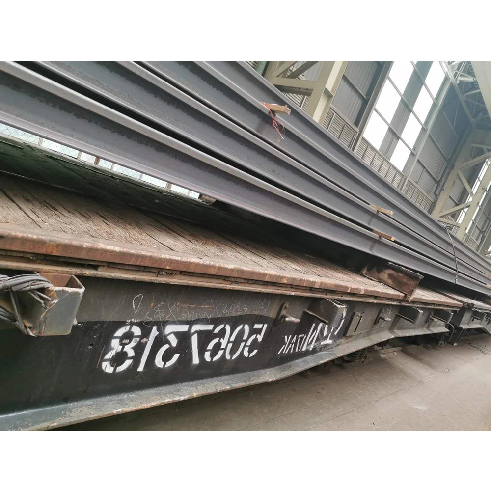 15kgs/M 6, 8, 9, 10m Steel Rails Railway Railroad Steel Rail