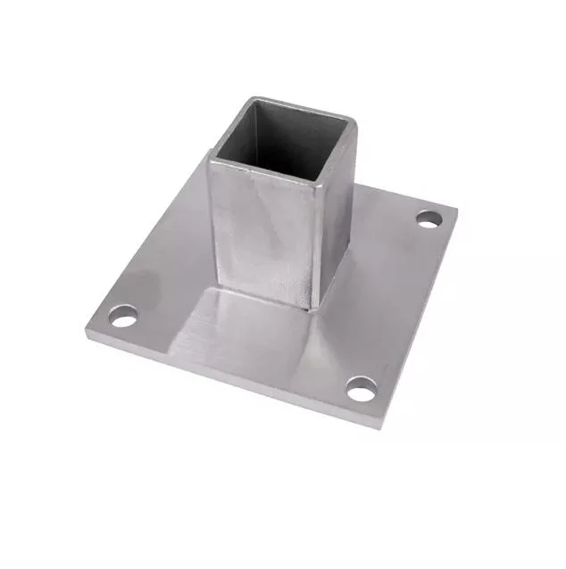 Black Post Mounting Motor Bracket Powder Coated Steel Custom Made Single-Side Bracket, Triangle Bracket