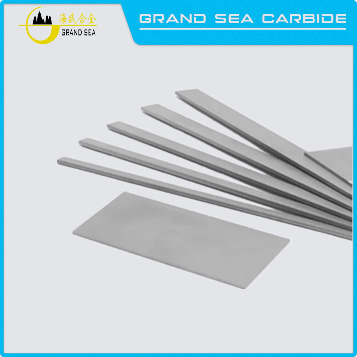 Hc2 H12s Tungsten Carbide Flat Bar with Polished Surface