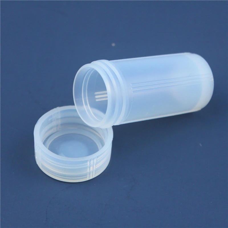 Vaso de precipitados de PTFE con balanza de prueba de pico de PTFE 30 /50/ 100/ 250 /500 instrumento de vidrio