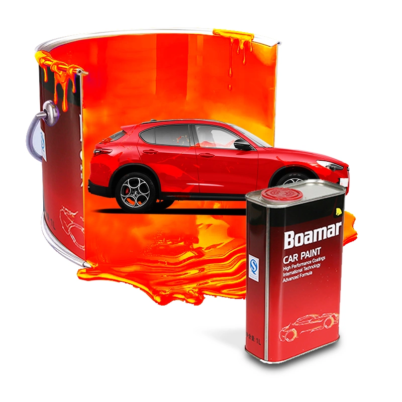 Fast Dry Car Paint in China Boamar Clearcoat Paint Refinishing