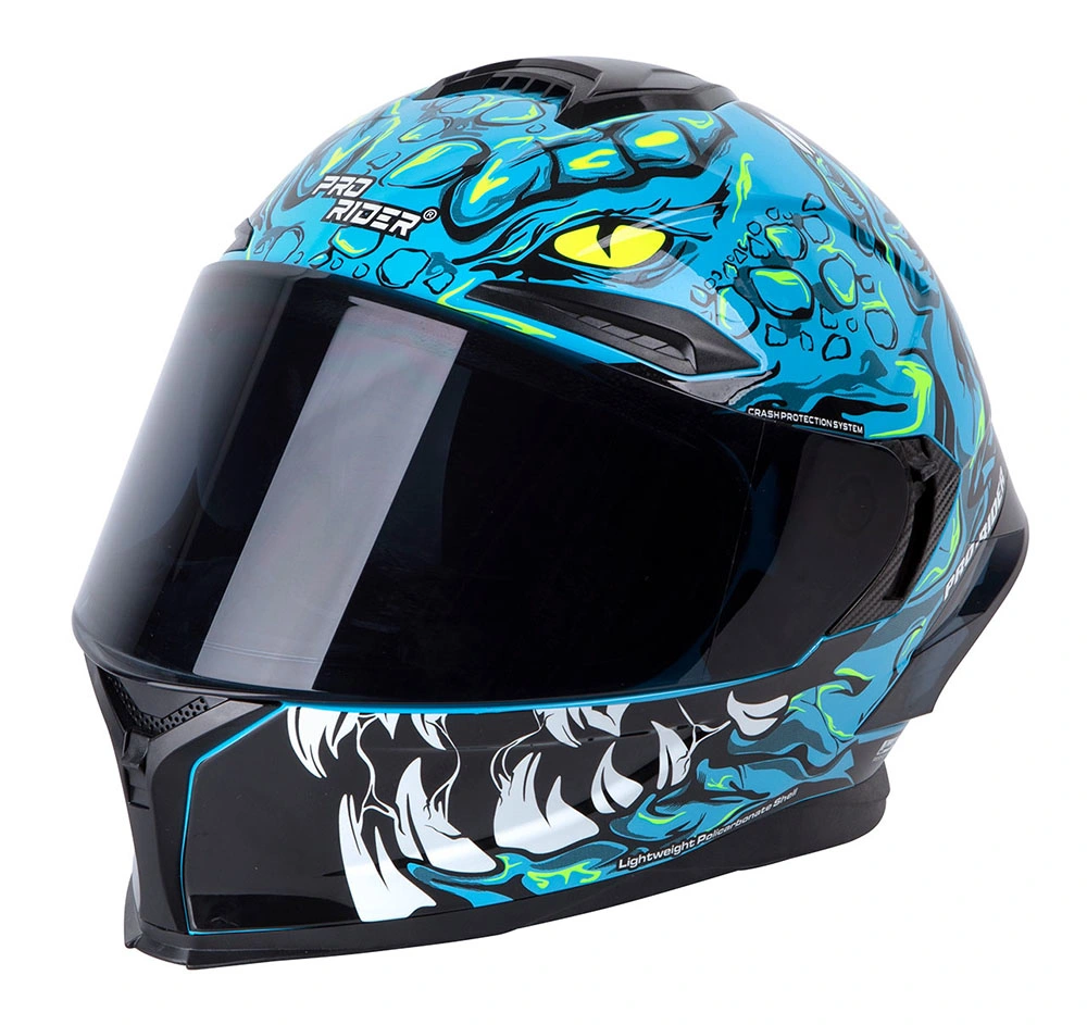 High quality/High cost performance  Unisex-Adult Full Face Motorbike Helmets with Dual Visor