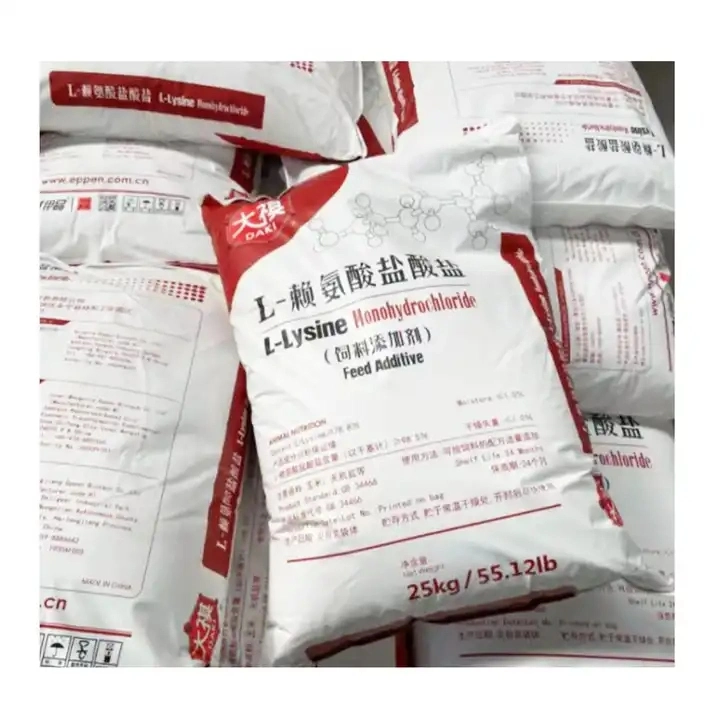 L Lysine HCl 98.5% to Improve Appetite and Resistance of Livestock and Poultry