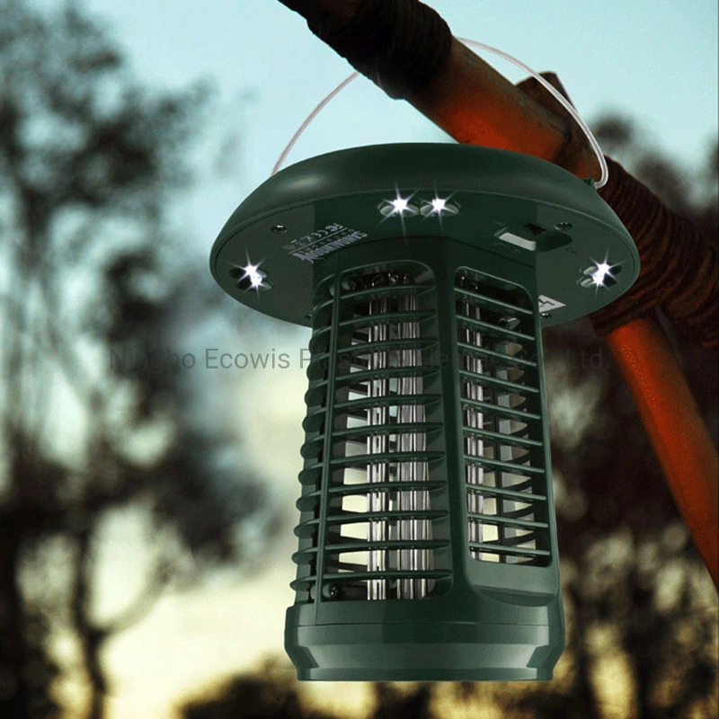 Garden Lawn Solar Electric Mosquito Bug Zapper Killer