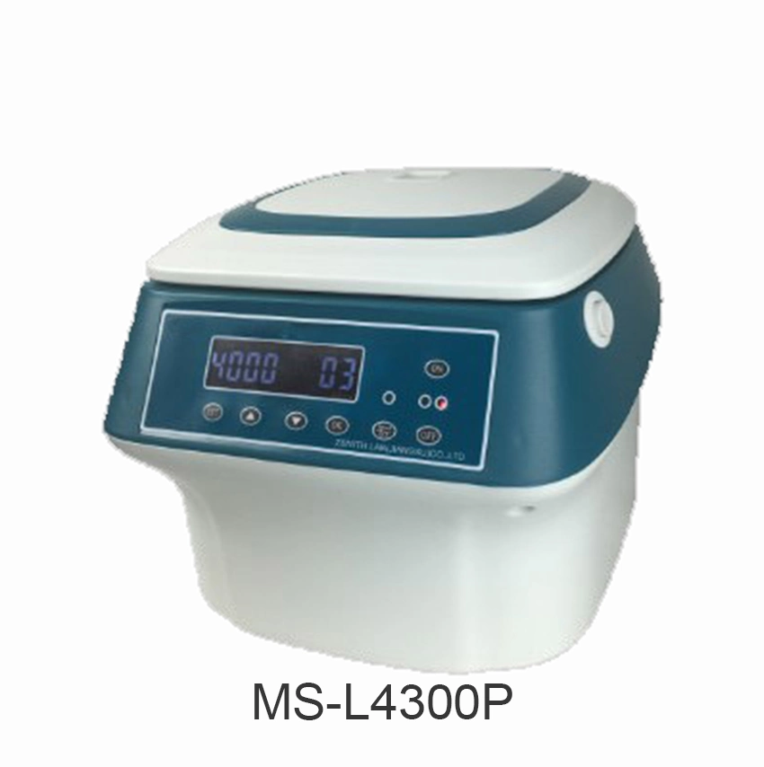 (MS-T5700P) utilisation en laboratoire avec différentes centrifugeuses basse vitesse à rotor