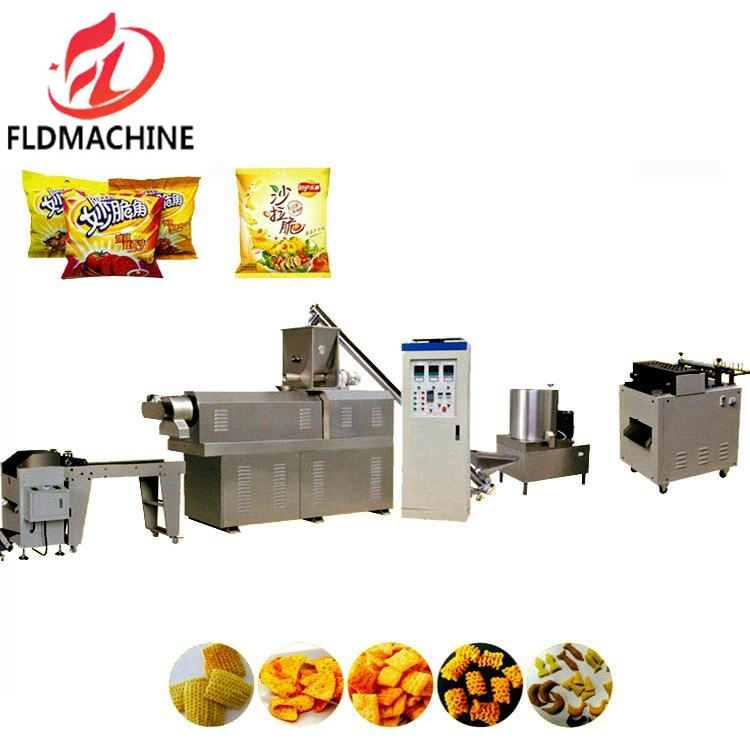 Bugles Snack Food Process Line Bugles Snacks Machine Bugles Friting Maschinen