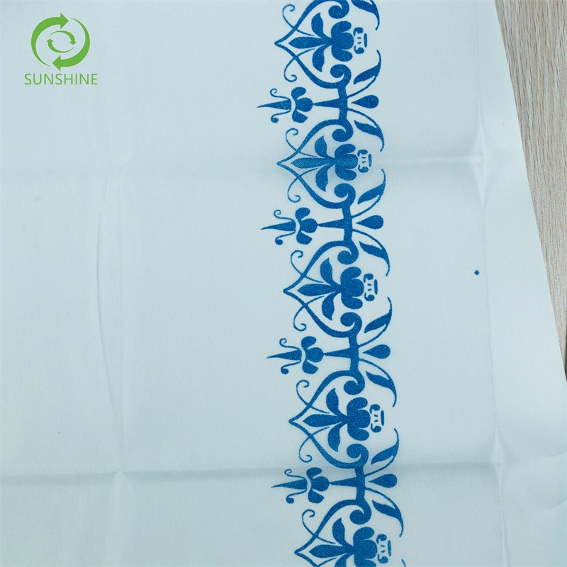 Wholesale/Supplier Cheap Price Non-Woven Tablecloth Fabric Custom Printed Color Party Non Woven Tablecloth