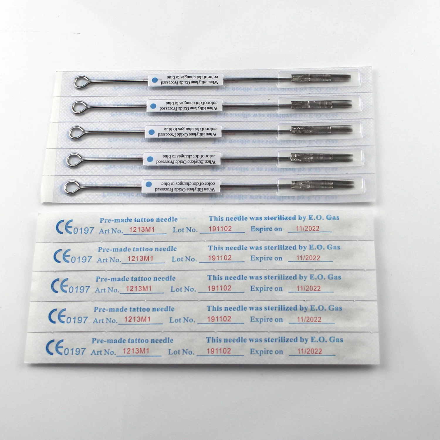 Professional Supplier 1213m1 Disposable Sterile Pre-Made Tattoo Needle