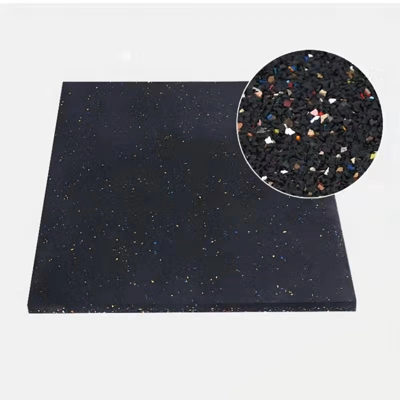 Floor Covering Rubber Granules Cushion Vinyl Gym Rubber Flooring Roll Rubber Floor Mat Tile Making Machine