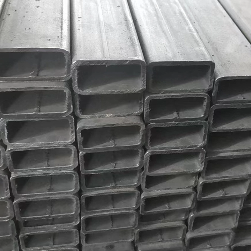 Mild Carbon Welded Metal Ms ERW Black Iron Hollow Section Rectangular Steel Pipe 200X200 Square Tube