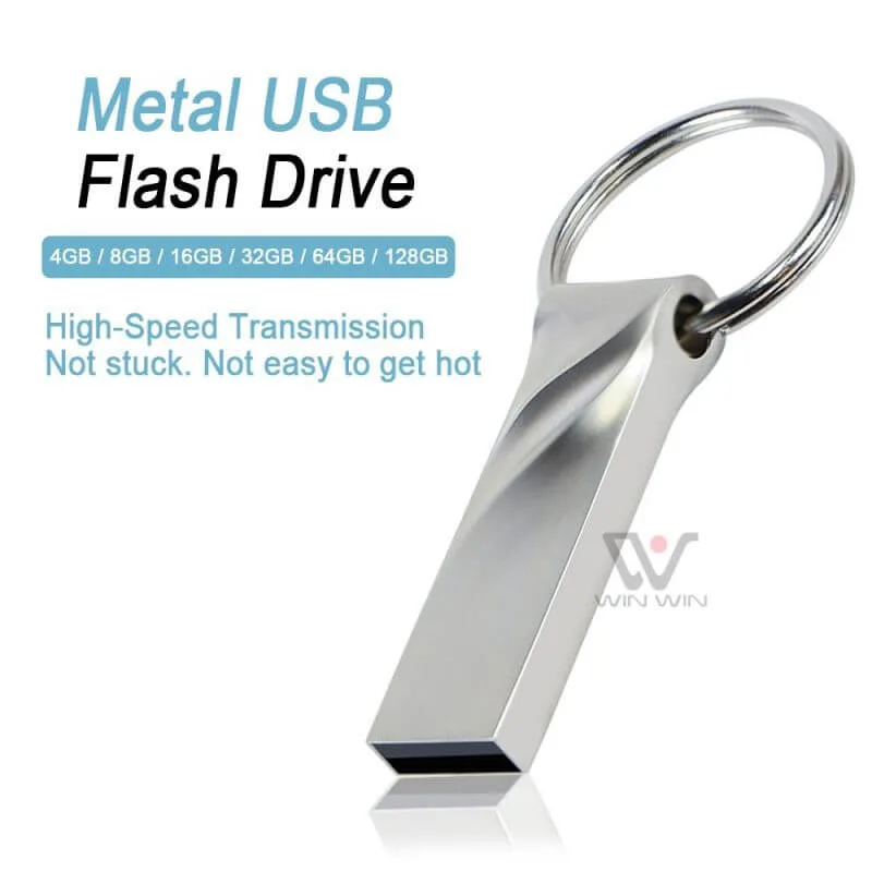 Unidades Flash USB de metal de alta velocidade 3.0 Compatibilidade PC Interface USB-C.