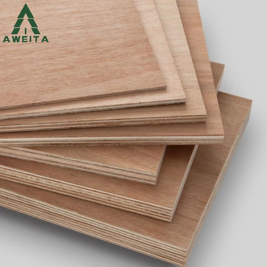 Linyi Factory Commercial Plywood Sheets /Red Color Plywood Sheet Ply Wood Product