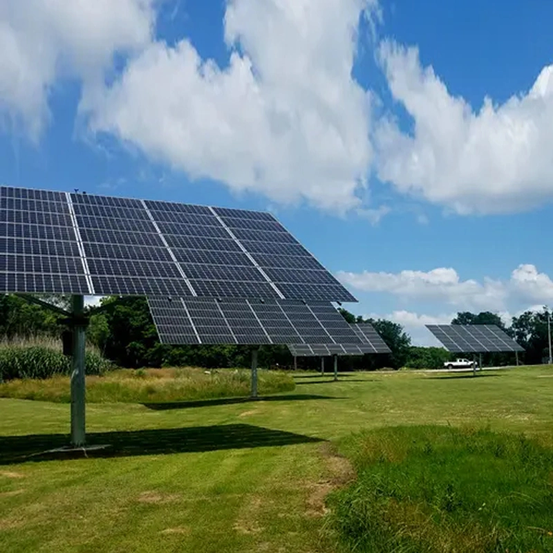 GPS Dual Axis Solar Tracker Automatic Control System