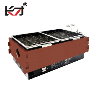 HS-10-5/2bf Elektrischer Edelstahl Kanto Kochherd Snack Food Oden Herd Maschine mit Holzkoffer