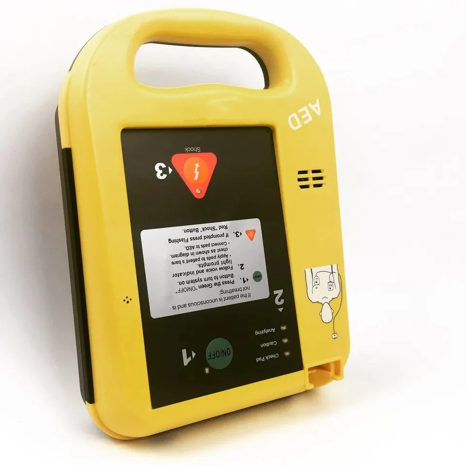 (MS-300A) portatif d'urgence défibrillateur externe automatique dsa biphasique