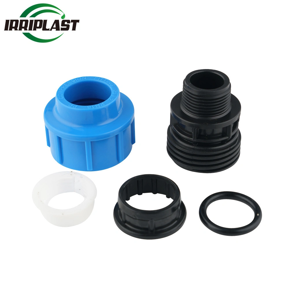 Standard Plastic Pipe PP Compression Fittings with High quality/High cost performance 