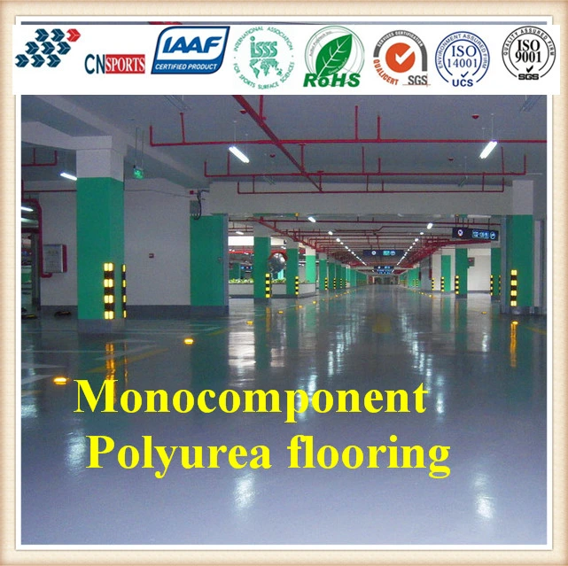 Einfache Konstruktion und bequeme Renovierung Monocomponent Polyurea Flooring