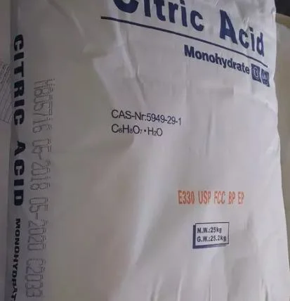 Factory Supplies Food Grade Food Additive Citric Acid 77-92-9 Citric Acid Monohydrate