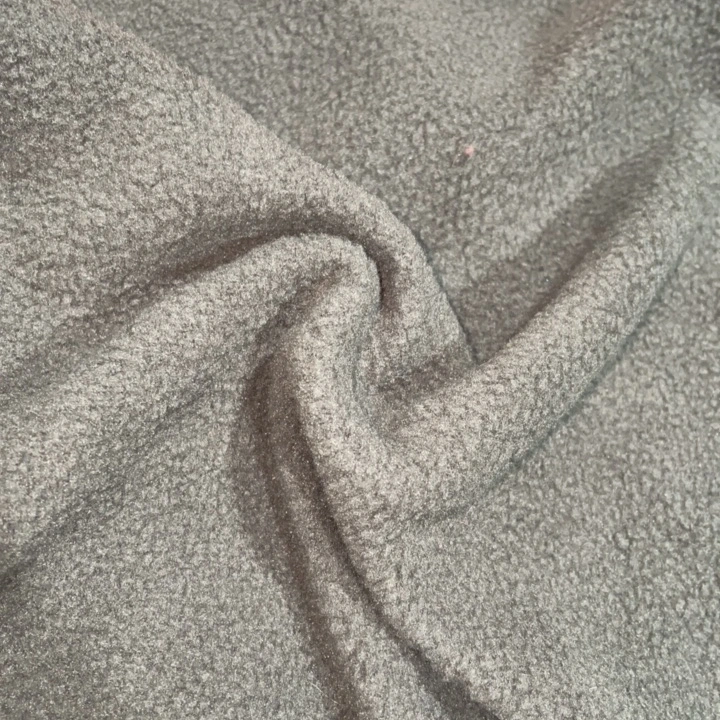 100% Polyester Fabric Knitted Solid Colour Polar Fleece Plain Dyed