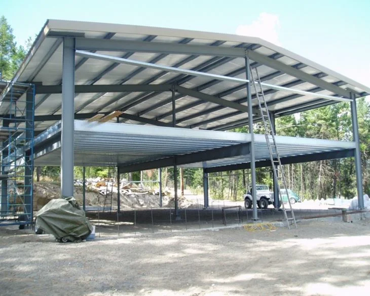 New Type Cheap Prefabricated Building Steel Structure Prefab Factory Warehouse