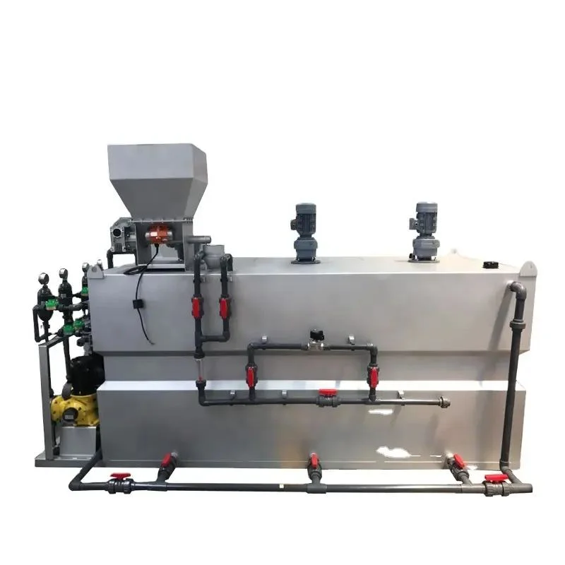 High Efficiency Three Tanks Automatic Polymer Preparation Dosing Unit