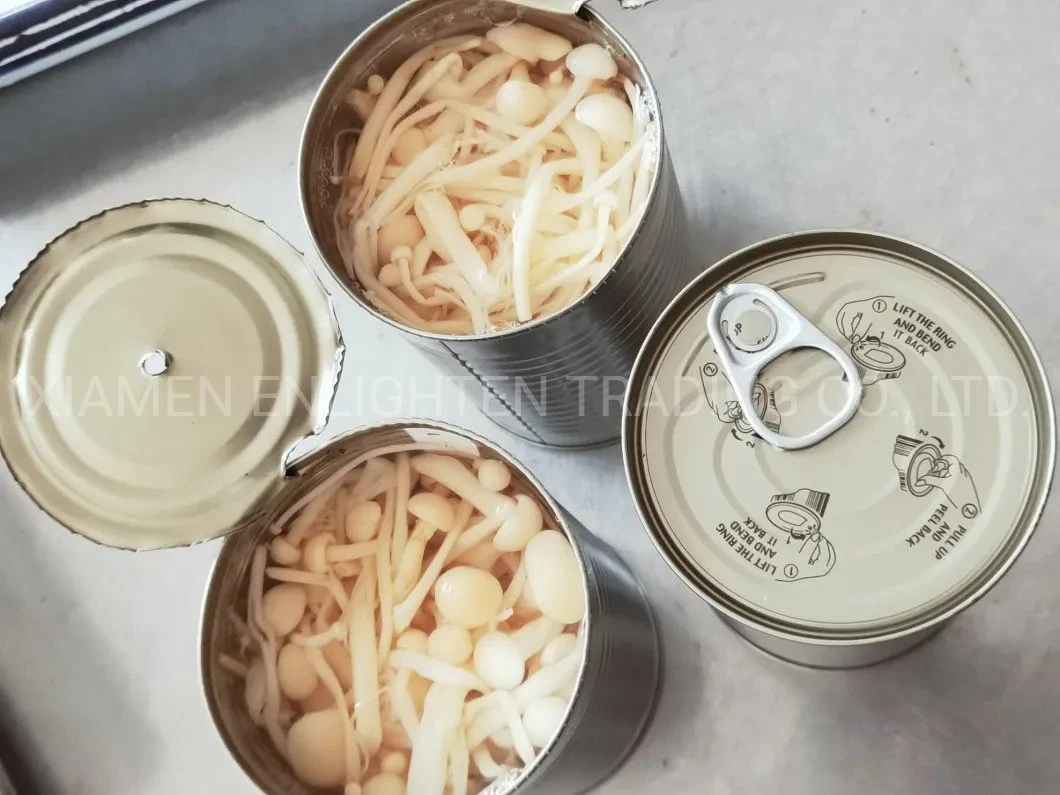 Canned Healthy Enoki Mushroom White Needle Mushrooms