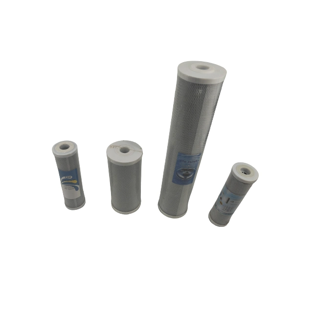 China CTO Activated Carbon Water Filter Cartridges for RO Machine
