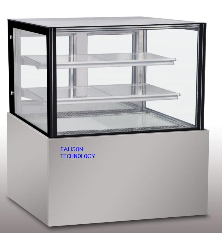 Manufacturing Hot Sale Cake Display Cabinet Refrigerate with Universal Refrigerator