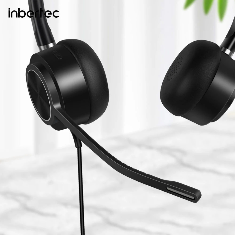 UC Professional and Fashionable Wired Headset for Office Call Centers