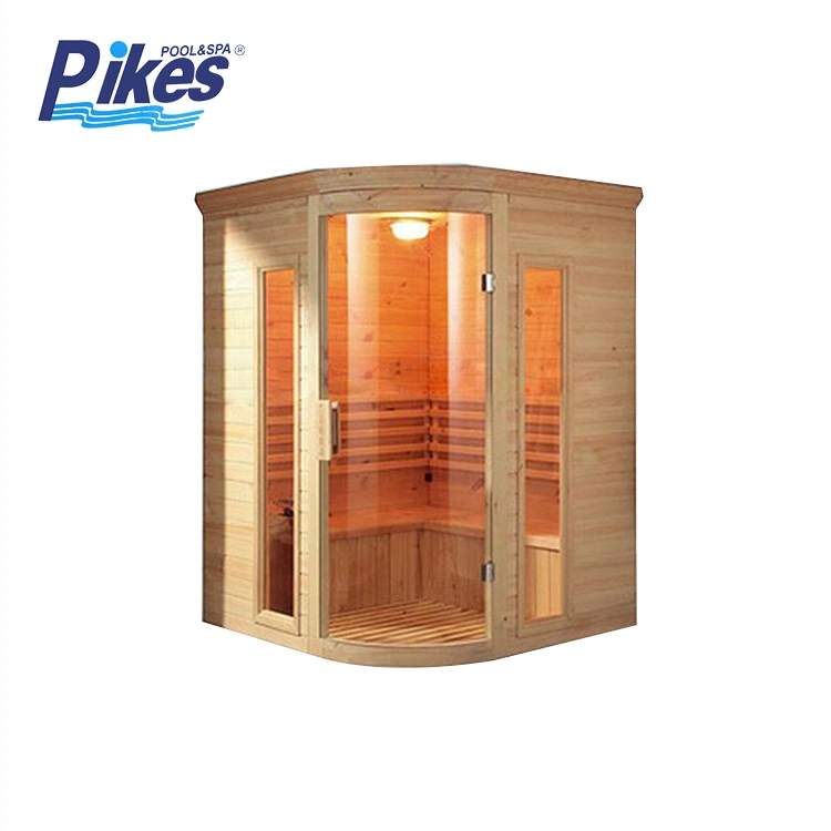 Customized Traditional Wooden Sauna Room with Heater