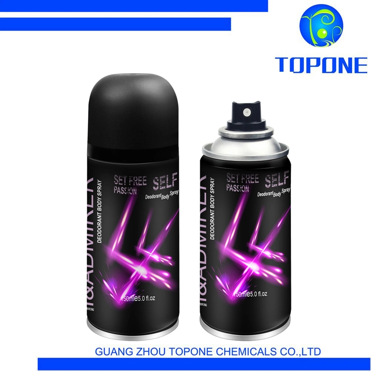 Aerosol Körper Spray Deodorant &amp; Antitranspirant Parfüm Mist für Frauen Und Stecker mit OEM