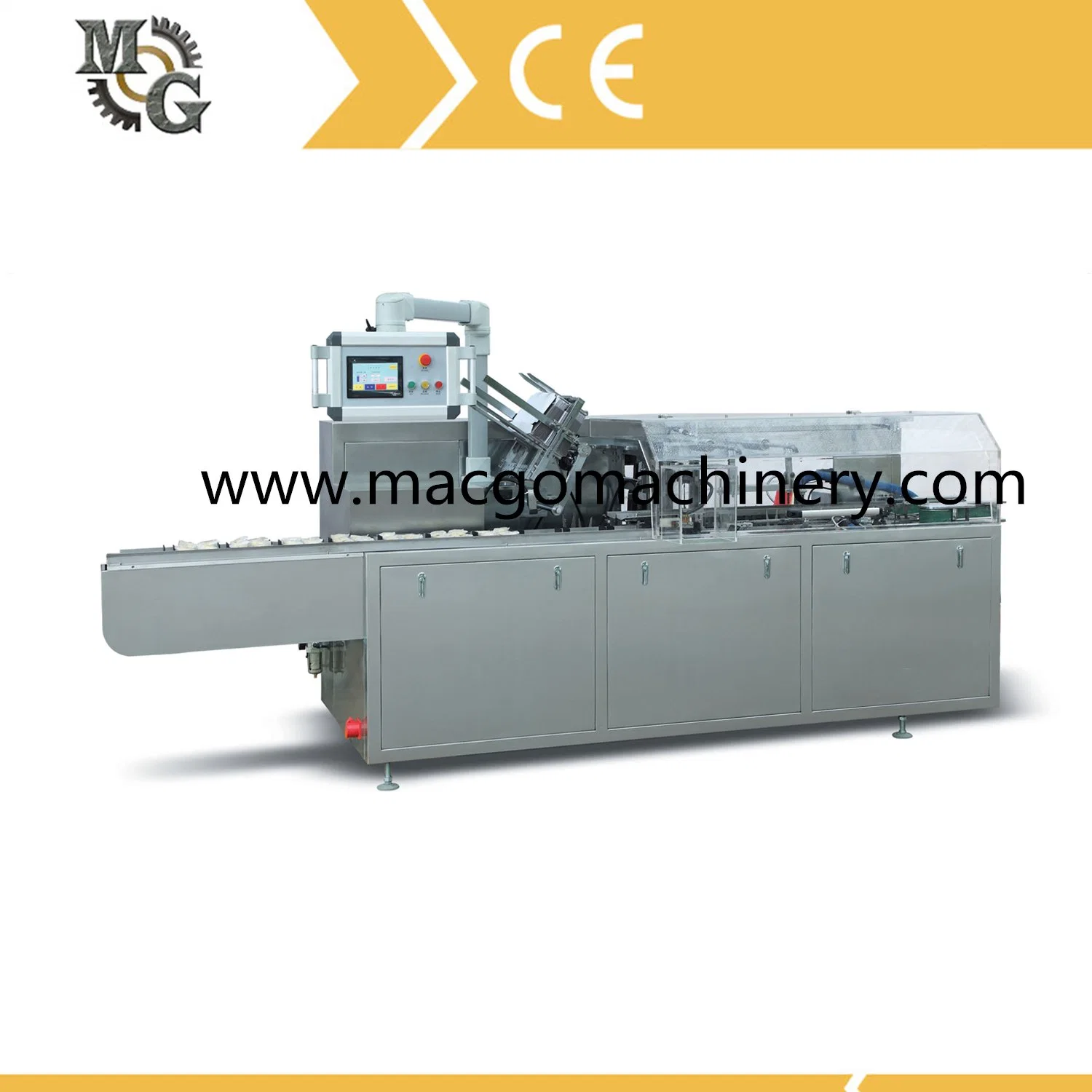 Candy and Chewing Gum Carton Box Case Packing Machine