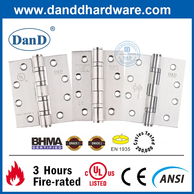 SUS316 UL Fire Rated Metal Door Funtion Accessory Hinge Joint