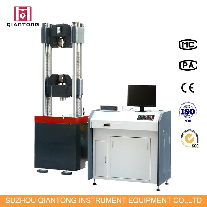 Electronic Hydraulic Servo Motor Vertical Testing Machine with Control Box