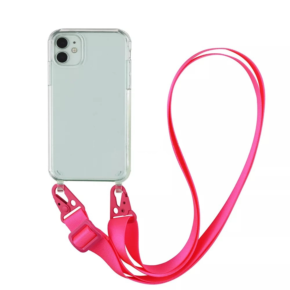 Custom Fashion Mobile Phone Lanyard Case Neck Strap Accessories for Huawei Samsung 12 13