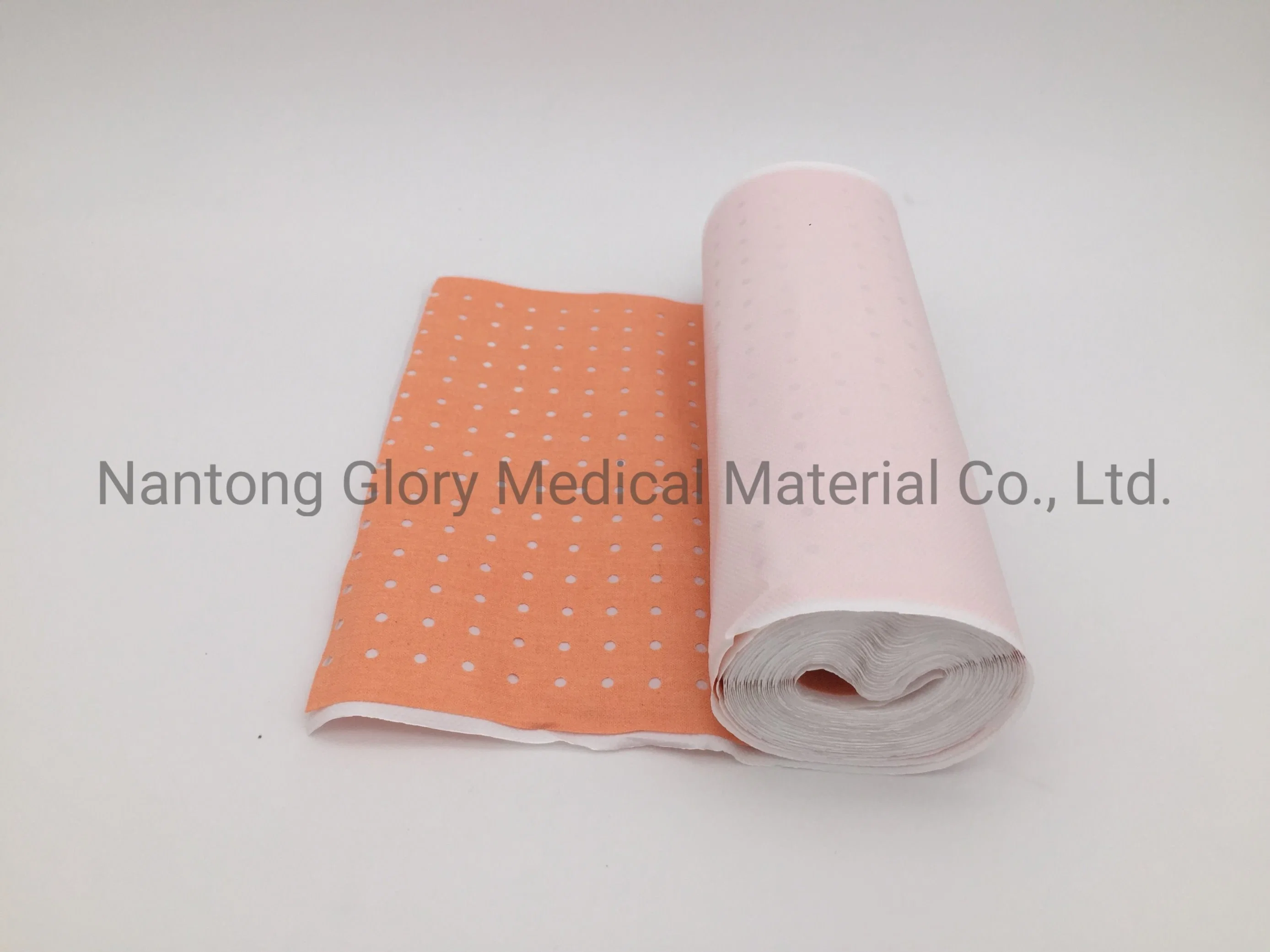 Medical Cotton Perforated Zinc Oxide Plaster Roll