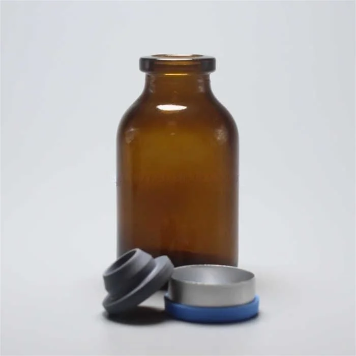 Hot Sale Pharmaceutical Clear Injection Cylinder Bottle 10-100ml Glass Bottle