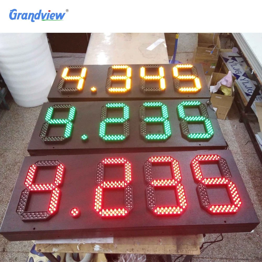 Premium Gas Price Display/ 2 Digit Gas Price Sign Board LED 20 Inches Digital LED Gas Price Signs