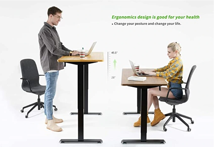 Professional Game Standing Office Desk Electric Height Adjustable Desk Electric Table Lift Desk