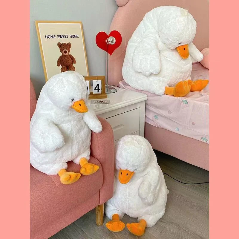 Sleepy Duck Doll Soft and Cute Sleepy Duck Kids Toy Promotional Gift Plush Toy