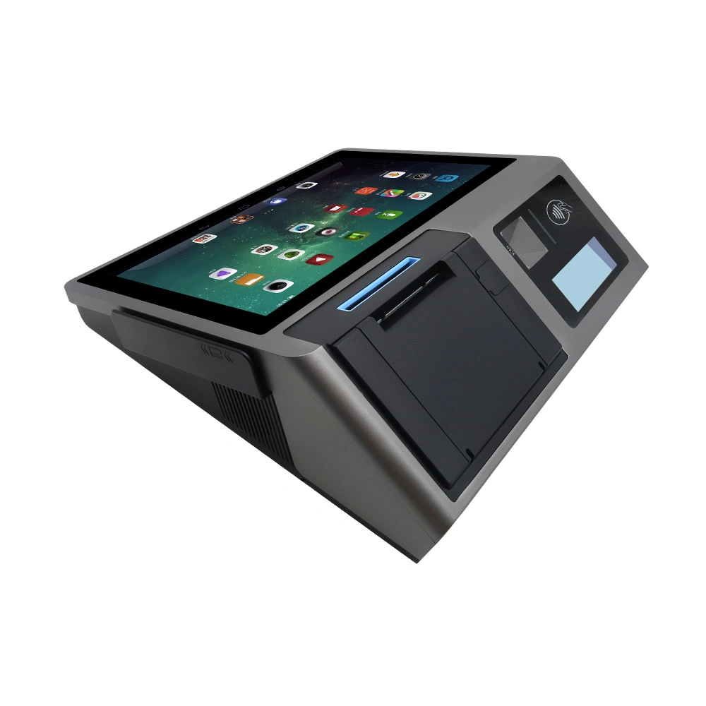 سعر المصنع 10.1 بوصة Android Cash Register POS System Touch كمبيوتر مكتبي متكامل POS الجهاز الطرفي Z100