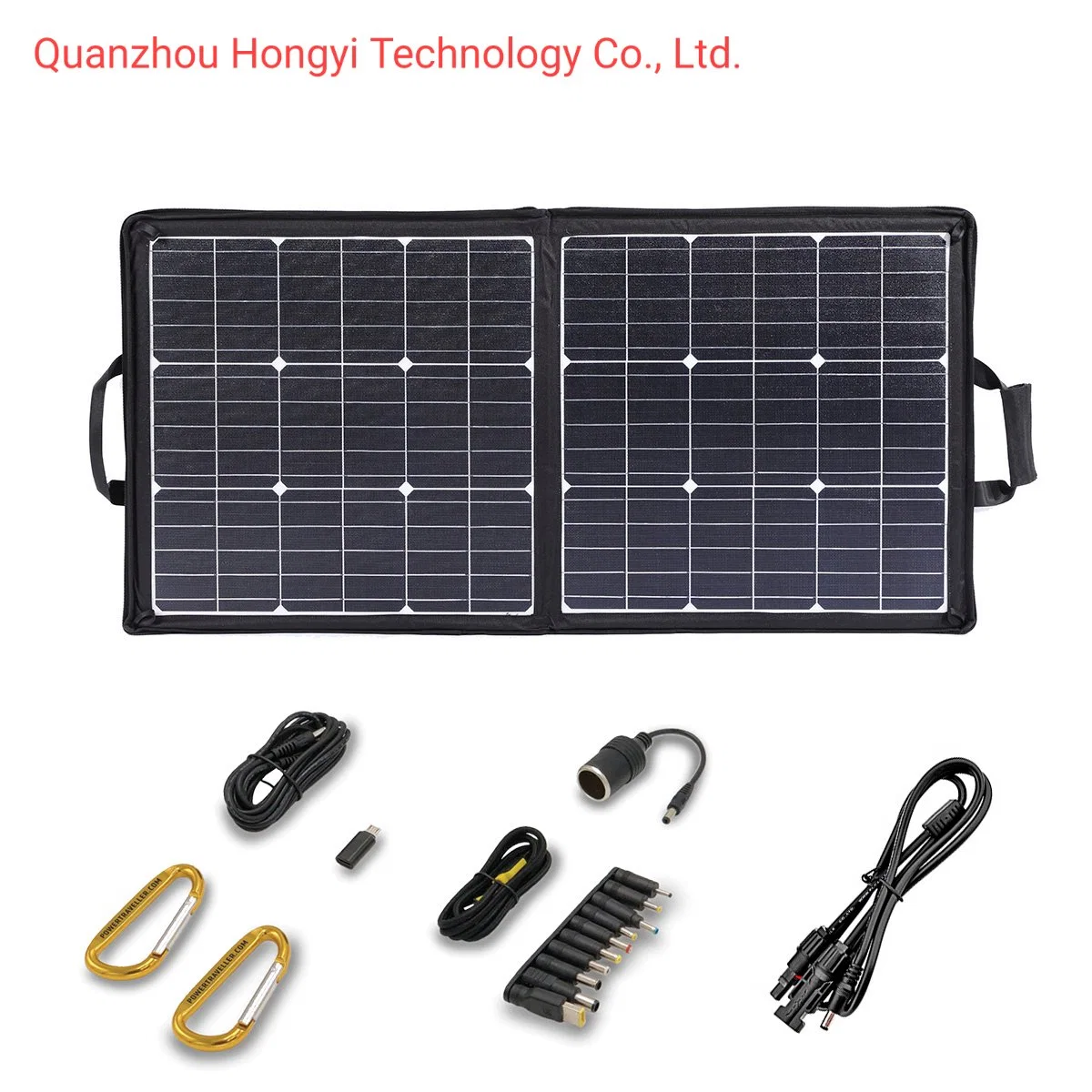 Wholesale/Supplier USB Phone Charger Solar Generator Kit Flexible Foldable 25W 50W 100W Energy Portable Power Panel Bag