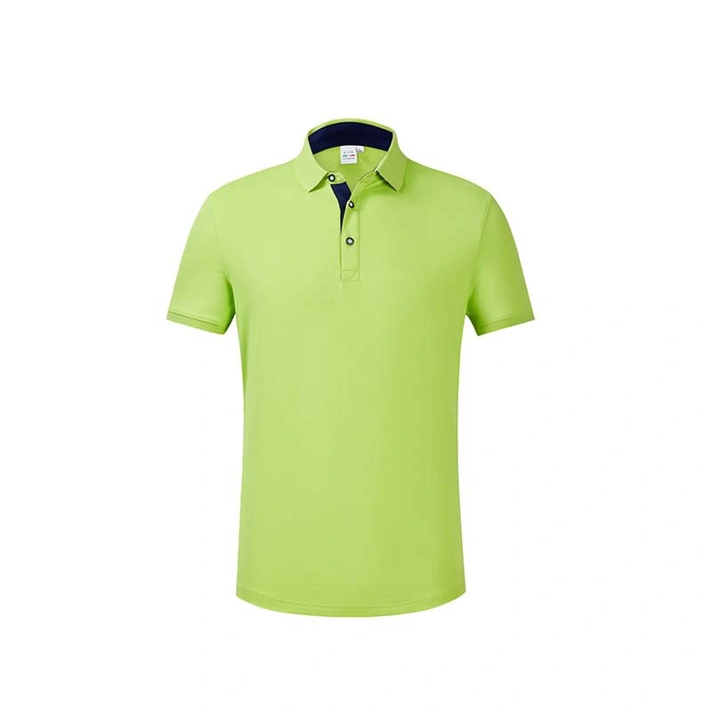 Guangzhou Factory Customized Fashion Colorful Fashion Man Polo Shirt