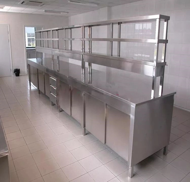 5 أبواب خزانة معدنية من الفولاذ المقاوم للصدأ والمختبر