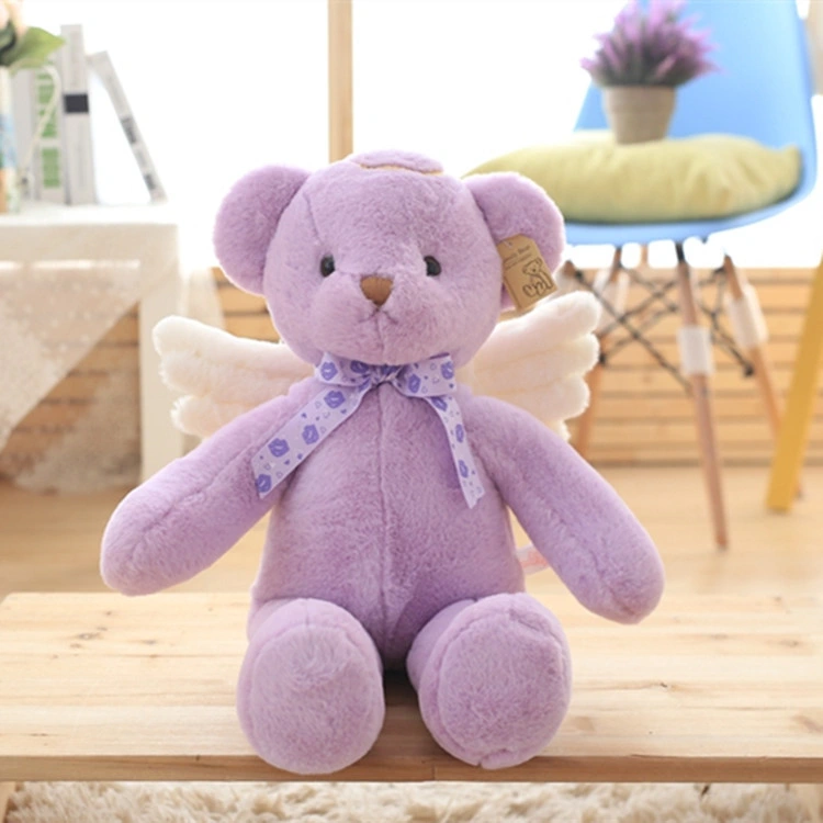 Charming Small Size Angel Bear Plush Stuffed Toys Gifts for Children