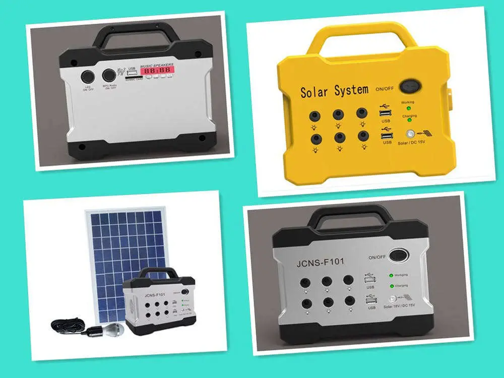 Hersteller Personalisieren Mini Solar Home Lighting Kit mit FM, MP3 und Radio-Funktion